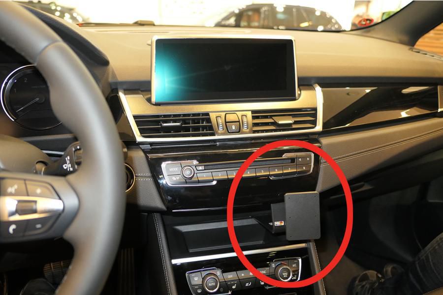 BRODIT - 855557 - ProClip 855557, Téléphone portable/Smartphone, Support passif, Voiture, Noir