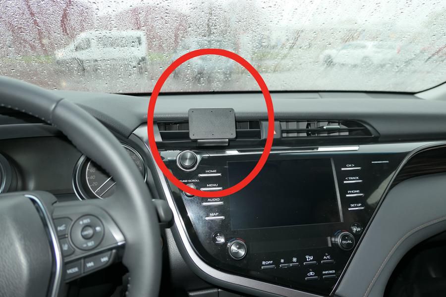 BRODIT - 855558 - ProClip 855558, Téléphone portable/Smartphone, Support passif, Voiture, Noir