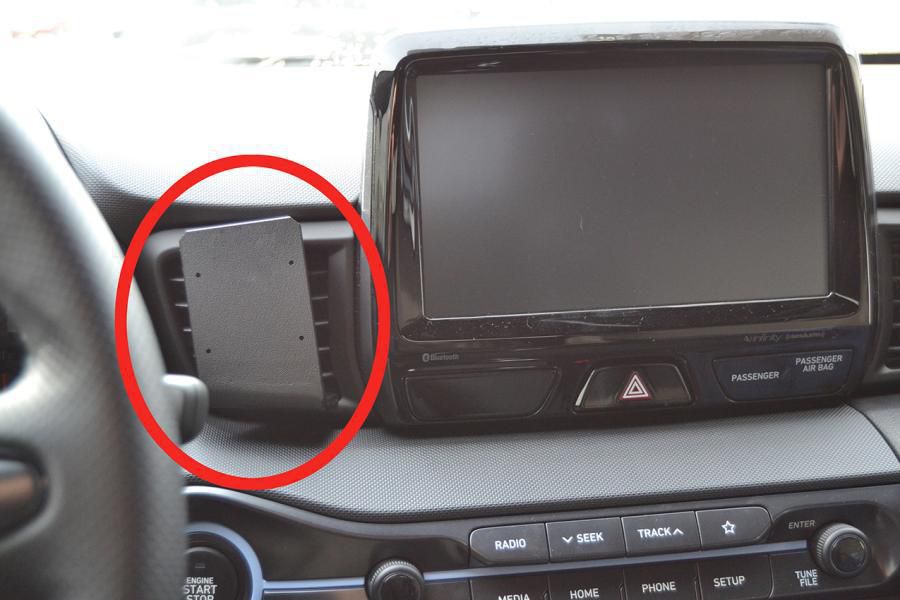 BRODIT - 855565 - ProClip 855565, Téléphone portable/Smartphone, Support passif, Voiture, Noir