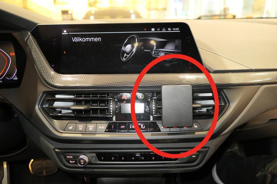 BRODIT - 855577 - ProClip 855577, Téléphone portable/Smartphone, Support passif, Voiture, Noir