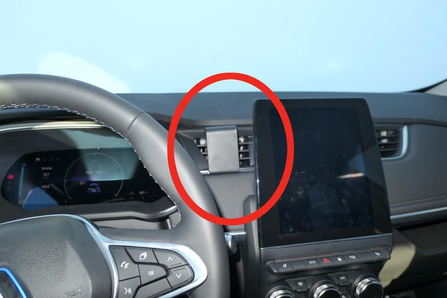 BRODIT - 855583 - ProClip 855583, Téléphone portable/Smartphone, Support passif, Voiture, Noir