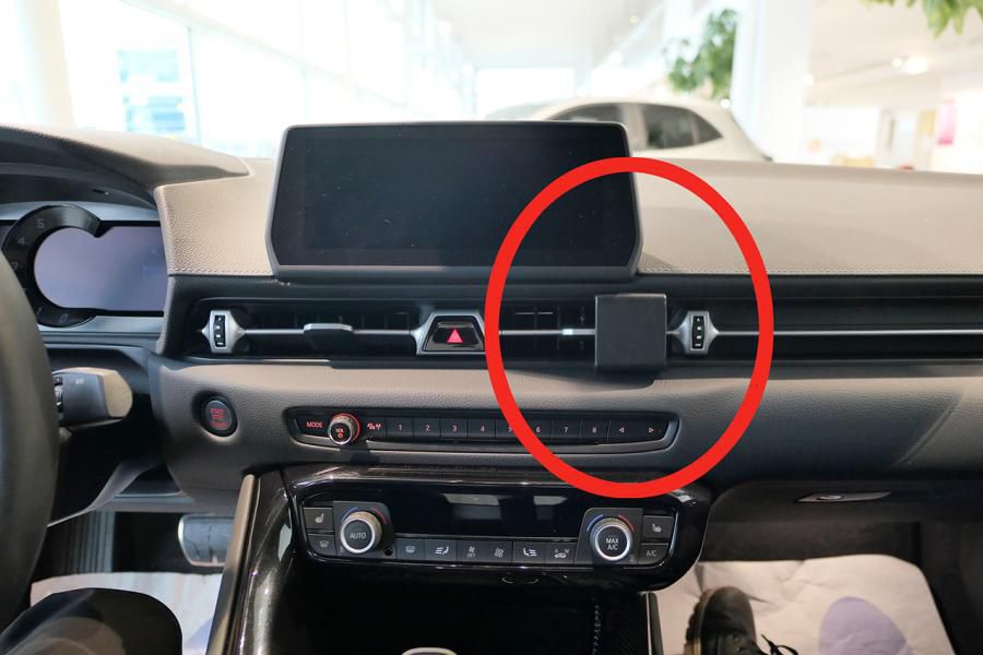 BRODIT - 855595 - ProClip 855595, Téléphone portable/Smartphone, Support passif, Voiture, Noir