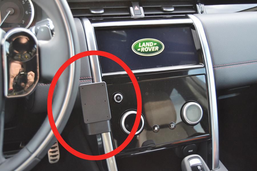 BRODIT - 855596 - ProClip 855596, Téléphone portable/Smartphone, Support passif, Voiture, Noir