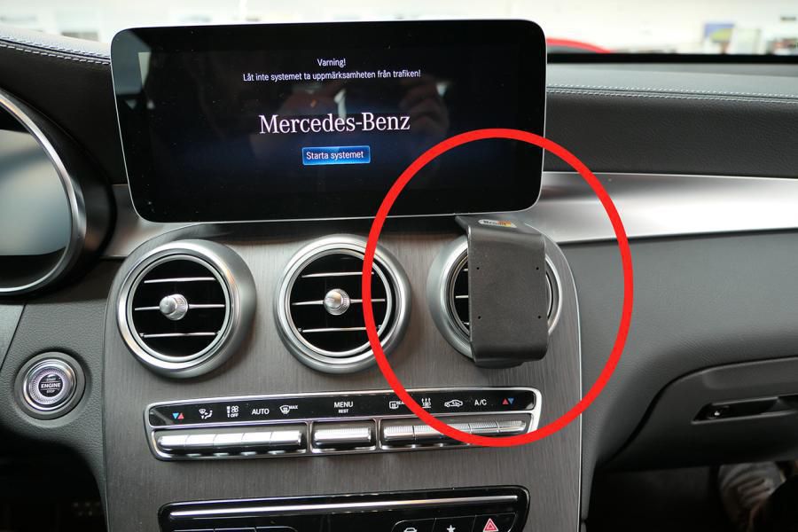 BRODIT - 855606 - ProClip 855606, Téléphone portable/Smartphone, Support passif, Voiture, Noir