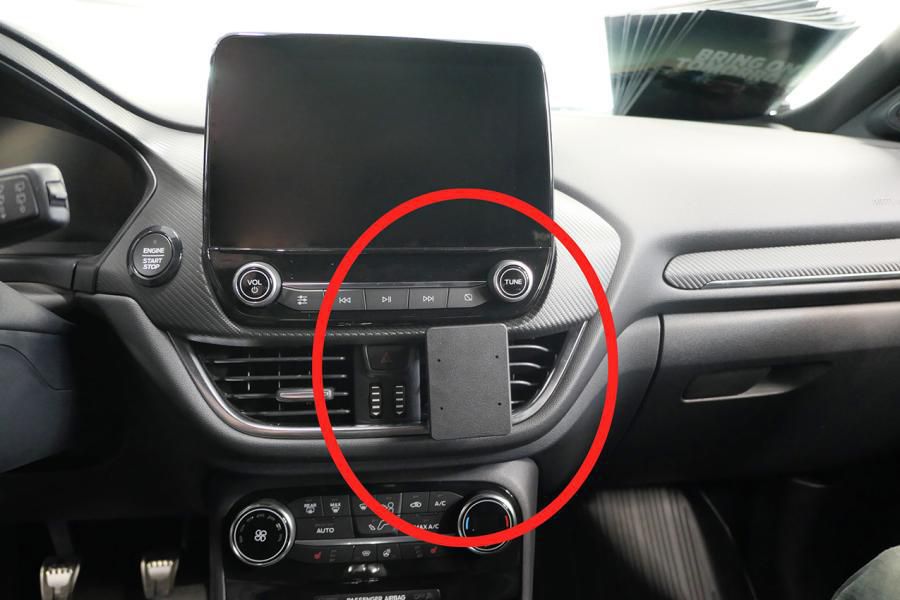 BRODIT - 855611 - ProClip 855611, Téléphone portable/Smartphone, Support passif, Voiture, Noir