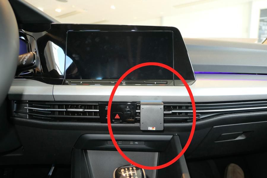 BRODIT - 855620 - ProClip 855620, Ordinateur portable, Téléphone portable/Smartphone, Navigateur, Support passif, Voiture, Noir