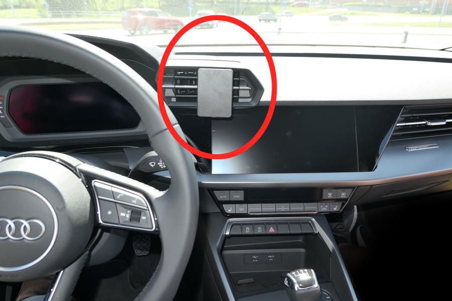 BRODIT - 855621 - ProClip 855621, Téléphone portable/Smartphone, Support passif, Voiture, Noir
