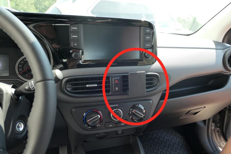 BRODIT - 855626 - ProClip 855626, Téléphone portable/Smartphone, Support passif, Voiture, Noir
