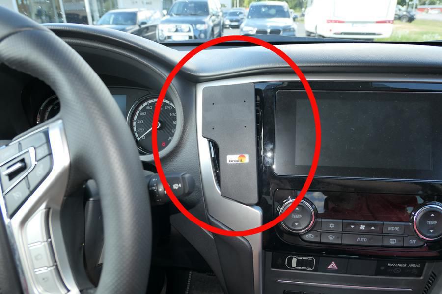 BRODIT - 855627 - ProClip 855627, Téléphone portable/Smartphone, Support passif, Voiture, Noir