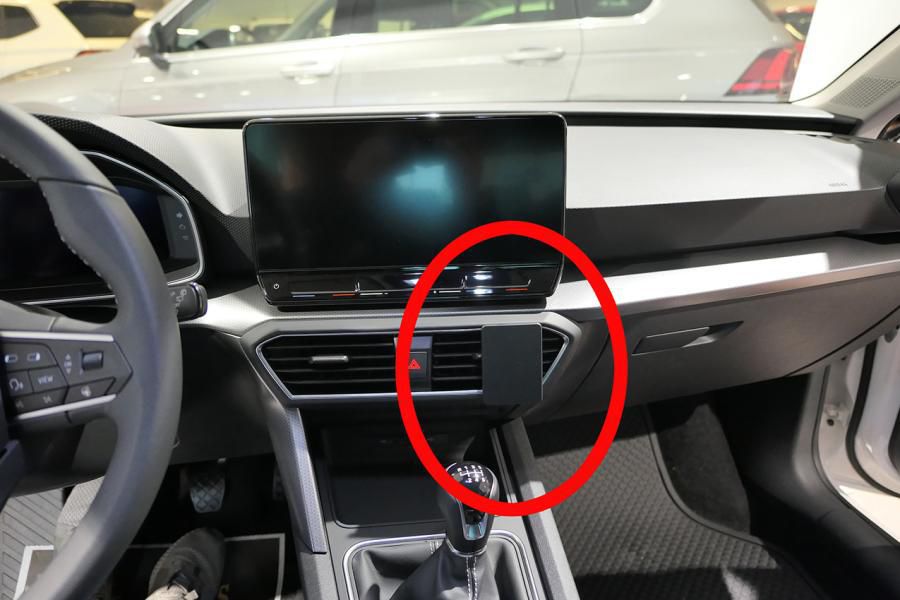 BRODIT - 855641 - ProClip 855641, Téléphone portable/Smartphone, Support passif, Voiture, Noir