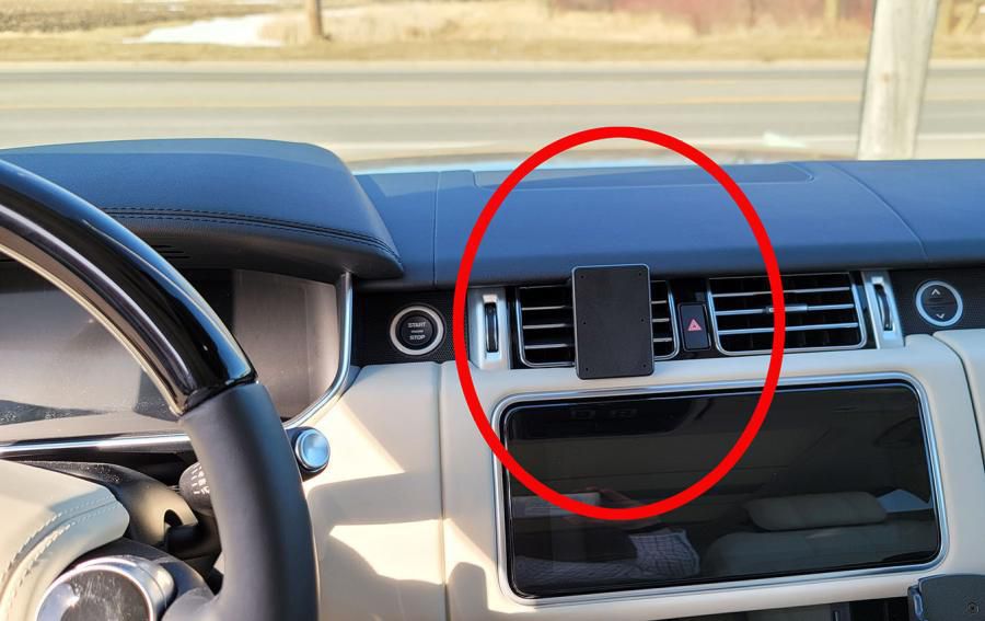 BRODIT - 855663 - ProClip 855663, Téléphone portable/Smartphone, Support passif, Voiture, Noir