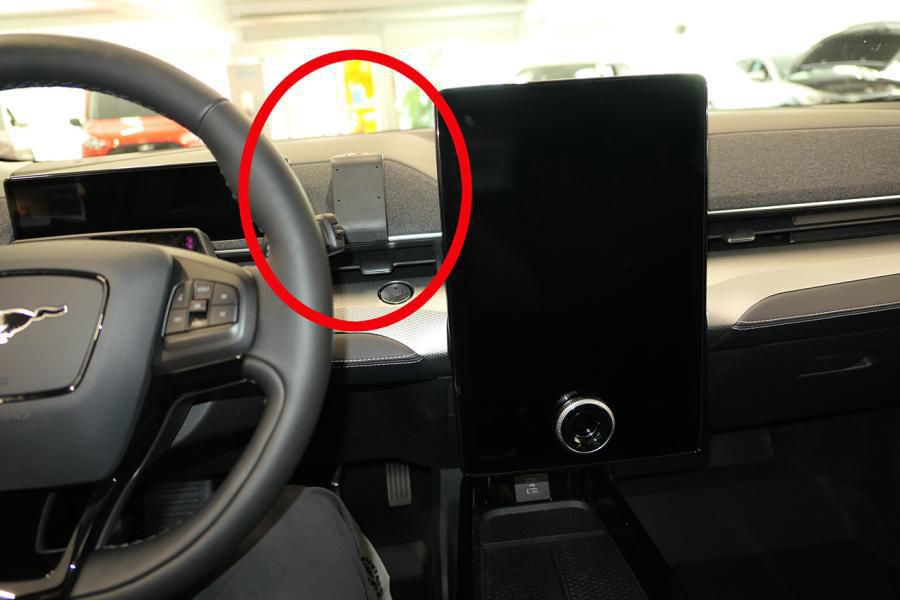 BRODIT - 855689 - ProClip 855689, Téléphone portable/Smartphone, Support passif, Voiture, Noir