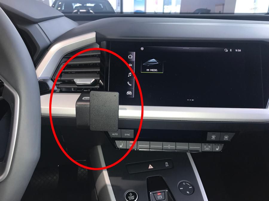 BRODIT - 855691 - ProClip 855691, Téléphone portable/Smartphone, Support passif, Voiture, Noir