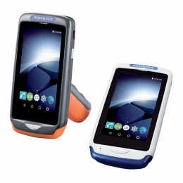 DATALOGIC PSC - 911350055 - Joya Touch A6, 2D, USB, bluetooth, WiFi, NFC, pistolet, gris foncé, orange, Android