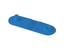 ZEBRA - 97032-BLUE - Kit fermetures clip, bleu