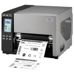 TSC - 99-135A001-0002 - TSC TTP-384MT, 12 pts/mm (300 dpi), HTR, écran, TSPL-EZ, USB, RS232, LPT, Ethernet