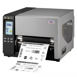 TSC - 99-135A001-00LF - TSC TTP-384MT, 12 pts/mm (300 dpi), HTR, écran, TSPL-EZ, USB, RS-232, LPT, Ethernet