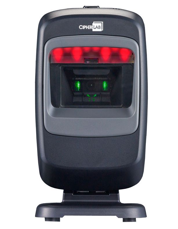 CIPHERLAB - A2220EBDN0001 - 2220 scanner noir avec uhf, fréquence 865 - 868 mhz, double cable USB, eu