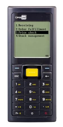 CIPHERLAB - A8200RSR82UU1 - CipherLab 8200 Batch , Standard Range  2D Imager (SE4107) , 8MB , 24  Keys , USB Cable , - US/EU/UK/AU Universal