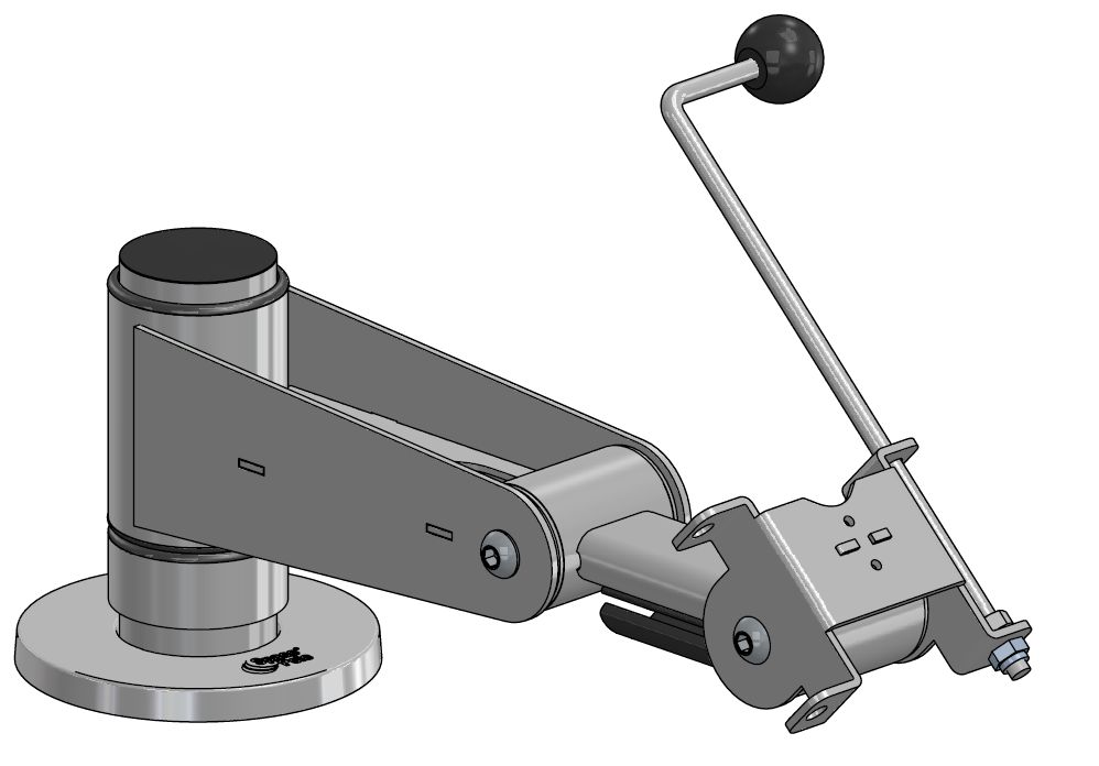 ERGONOMIC SOLUTIONS - ACA102 - Bras d'accessibilité avec 120 mm