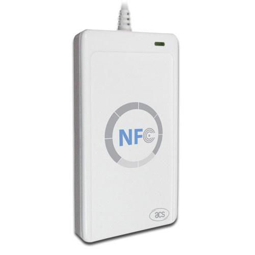 ACS - ACR122U-A9ACSA - ACR122 NFC USB PC/SC NFC Contactless, Buzzer Technologie sans contact 13.56MHz, ISO 14443 A/ B, NFC et FeliCa