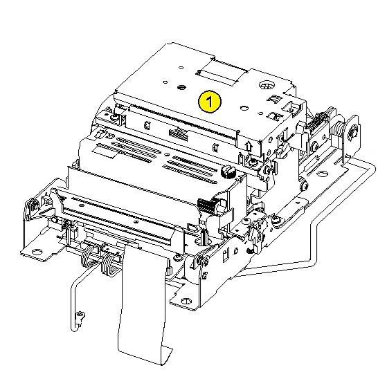 BIXOLON - AD02-00005F - Smp715iiic - 275iiic mechanism,ass y