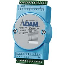 ADVANTECH DLOG - ADAM-6750-A - Advantech 12DI/12DO Intelligent I/O  Gateway with Node-rouge