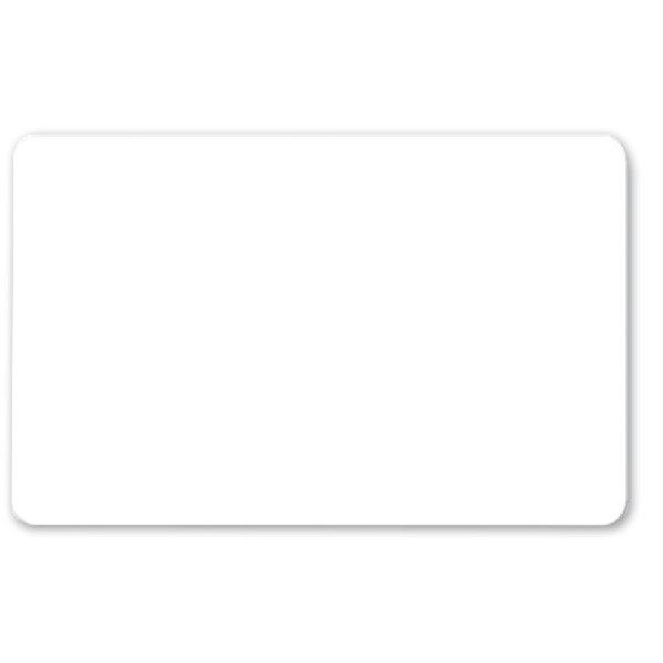 ZEBRA - ADH-CARD - Cartes adhésives en pvc 0,25 mm ( 1 pce) 104523-010