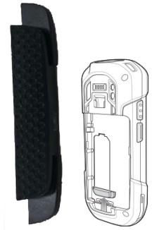 ZEBRA - ADP-TC7X-BLKPLT-20 - 20 packs de clips de remplacement de la plaque vierge de la courroie de maintien du tc7x