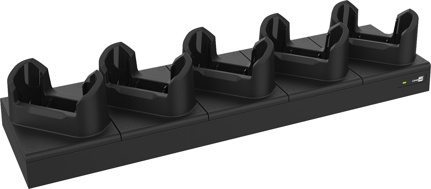 CIPHERLAB - ARS355STNNE01 - CipherLab (5STC-RS35) 5 Slot Terminal  Cradle W/Ethernet for RS35 EU  adapter