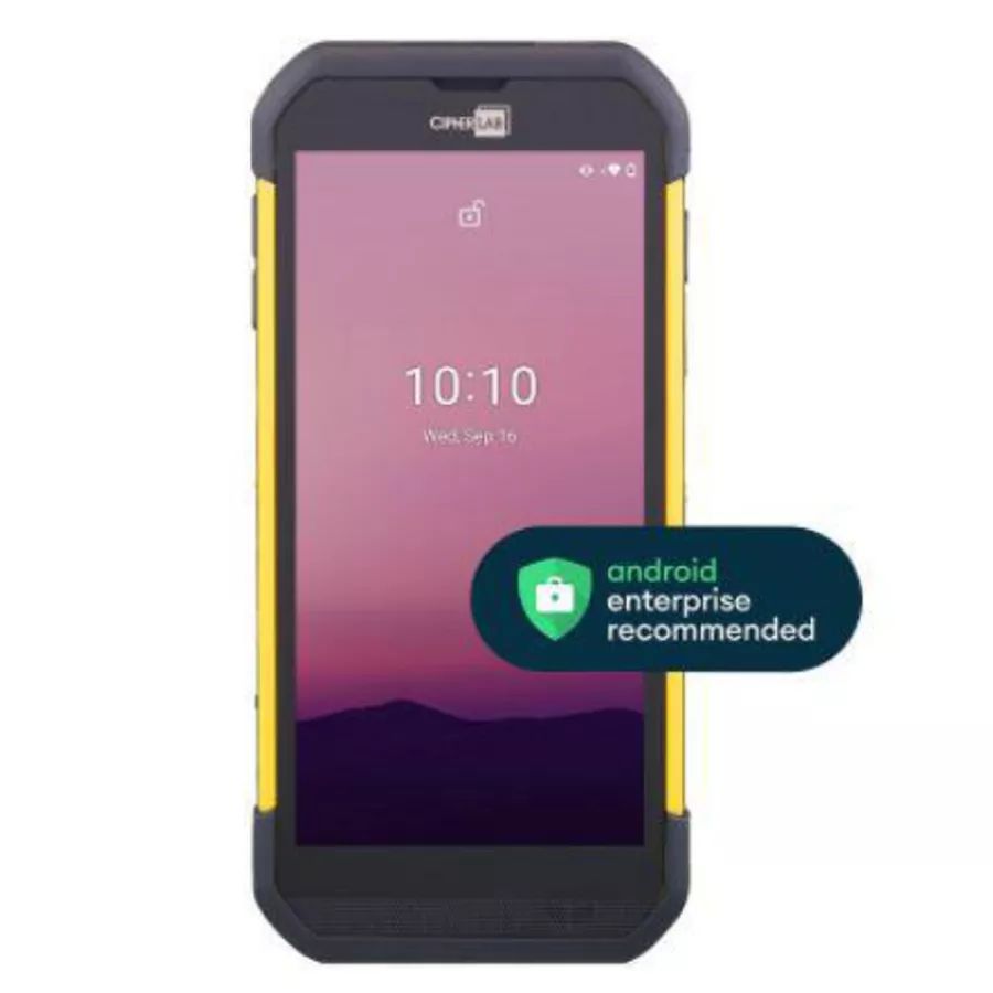 CIPHERLAB - AS3574RF1EUG1 - CipherLab RS35 A10, bluetooth/WIFI/NFC,  4G/64G, courtes distances 2D Imager,5.5",  13M/5M Rear/Front Camera, EU Adapter, Snap on, GMS