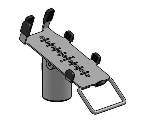 ERGONOMIC SOLUTIONS - BAN501-DM-MH-02 - Banksys Yomani DuraTilt SP2 (avec poignée) - BLA