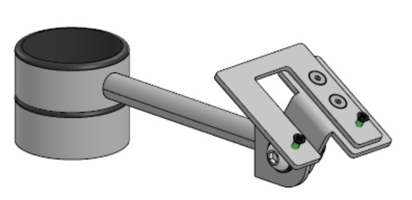 ERGONOMIC SOLUTIONS - BRINKS001-02 - SP2 SUPPORT POUR SCANNER - 1500I - 145MM -NOIR-