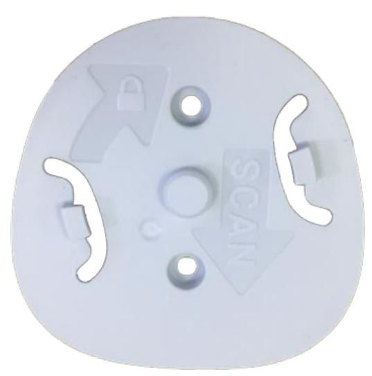 ZEBRA - BRKT-LM0093C-0W - Support de verrouillage Zebra, blanc
