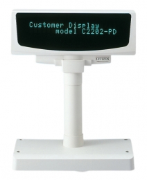 CITIZEN - C2202PDEWH - Citizen, afficheur client C2202-PD, en kit (RS232), blanc, RS232