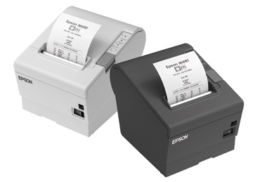 EPSON POS - C31CA85654A0 - Epson TM-T88V, USB, Ethernet, gris foncé