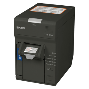 EPSON POS - C31CA91021 - Epson TM-C710, USB, Ethernet, gris