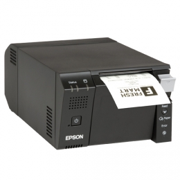 EPSON POS - C31CD51122 - Epson TM-T70II-thermique direct, USB, RS232, Ethernet, PosReady, noir