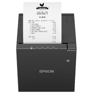 EPSON POS - C31CK50112 - Epson TM-m30III, USB, USB-C, Ethernet, 8 pts/mm (203 ppp), massicot, noir