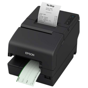 EPSON POS - C31CL25116P1 - Epson TM-H6000VI, massicot, MICR, USB, poweredUSB, Ethernet, OPOS, ePOS, noir