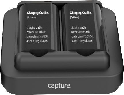 Capture - CA-MTAC-PBC - Socle de chargement Eagle (2 emplacements pour batteries de pistolet)