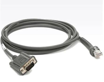 ZEBRA - CBA-R51-S16ZAR - 5M STR SERIAL DB9-F CABLE MP6/7000