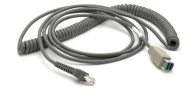 ZEBRA - CBA-U28-C15ZBR - Câble de connexion Zebra, alimentation-USB