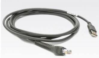 ZEBRA - CBA-U46-S07ZAR - Câble de connexion Zebra, USB