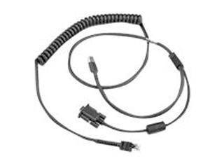 ZEBRA - CBA-UF4-C09ZAR - Câble de connexion Zebra, USB, congélateur