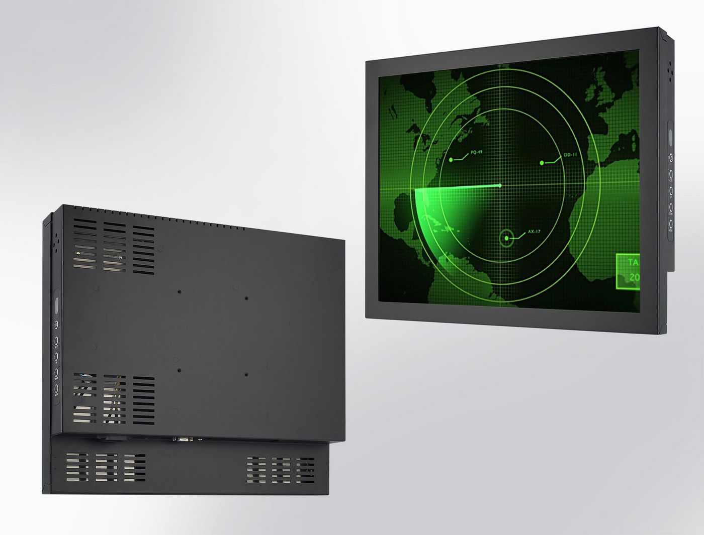 WINSONIC - CH1705-EN25L0 - 17"-1280x1024, LED-250nit VGA, AC-IN avec, W/O touch intégré PWR, châssis SECC, noir