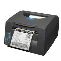 CITIZEN - CLS521IINEBXXE - Citizen CL-S521II, 8 pts/mm (203 dpi), EPL, ZPL, Datamax, multi-IF (Ethernet), noir