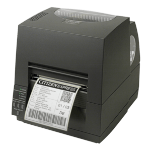 CITIZEN - CLS621IINEBXXEP - Citizen CL-S621II, 8 pts/mm (203 ppp), EPL, ZPL, Datamax, multi-IF (Ethernet, Premium), noir