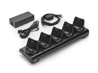 ZEBRA - CRD-MPM-5SCHGEU1-01 - Station de charge Zebra, 5 emplacements