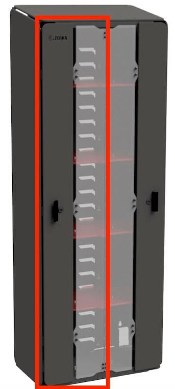 ZEBRA - CS-CAB-M3-DRK - Kit de remplacement de porte midi